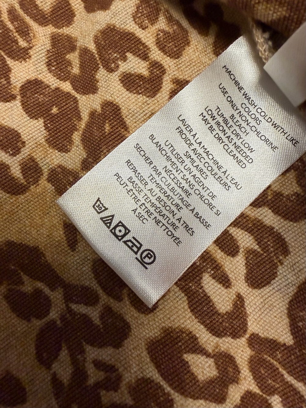 Anthropologie Pilcro Medium shirt jacket outdoor printed camo cheetah shacket - Picture 10 of 15